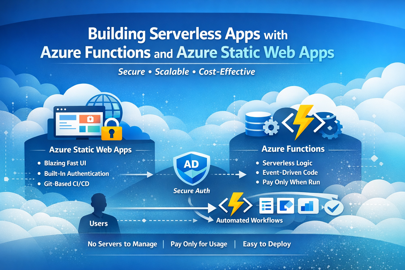 Building Modern Serverless Apps with Azure Functions & Azure Static Web Apps